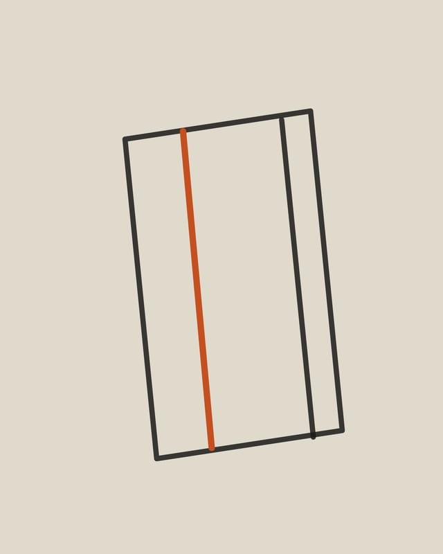 Pocket Notebook, Set of Three — studio view