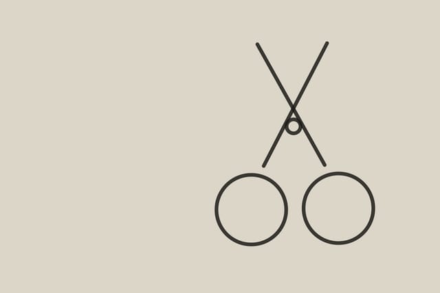 Letter Scissors — detail