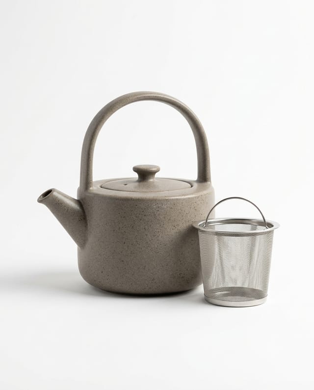 Morning Teapot — studio view