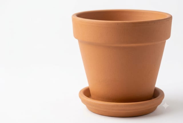 Terracotta Planter — detail